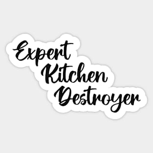 Expert Kitchen Destroyer Sticker